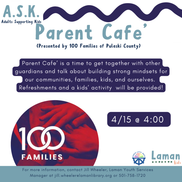 Image for event: ASK: Parent Cafe'