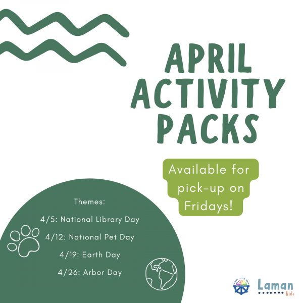 Image for event: April Activity Packs