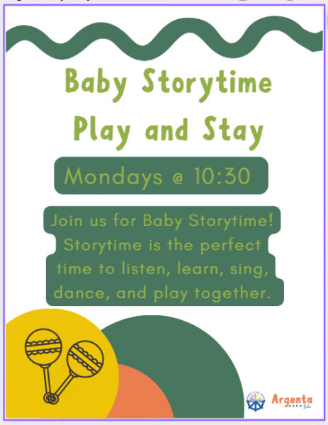 Image for event: Baby Storytime: Play and Stay 