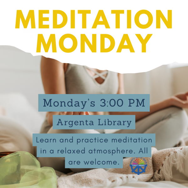 Image for event: Meditation Monday   