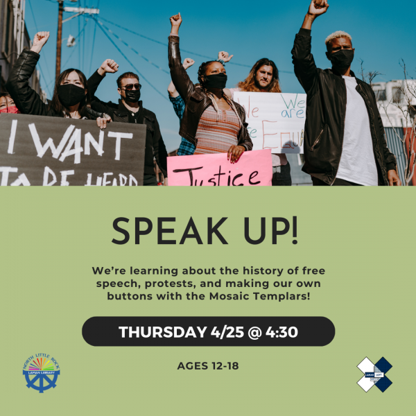 Image for event: Speak Up!