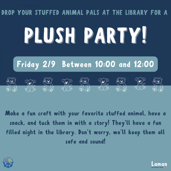 Image for event: Plush Party: Drop Off Event