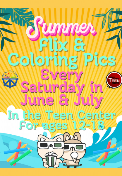 Image for event: Summer Flix and Coloring Pics