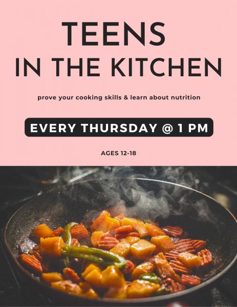 Image for event: Teens in the Kitchen