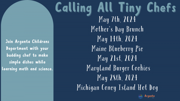 Image for event: Calling All Tiny Chefs!