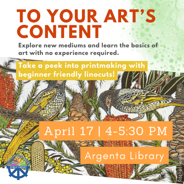 Image for event: To Your Art's Content