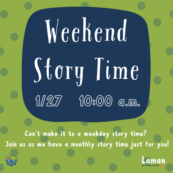 Image for event: Weekend Story Times