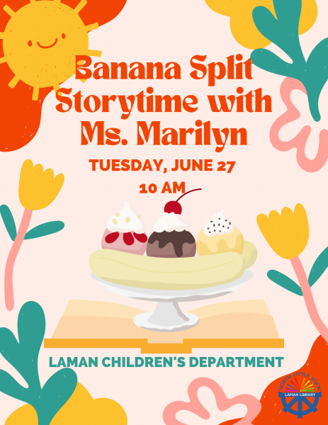 Image for event: Banana Split Storytime with Ms. Marilyn