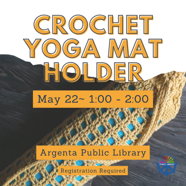 Image for event: Crochet Yoga Mat Holder