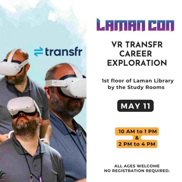 Image for event: VR Transfr Career Exploration