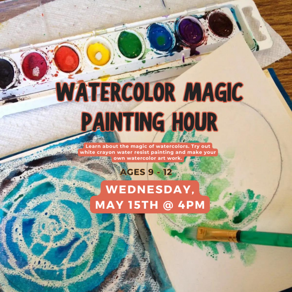 Image for event: Watercolor Magic Painting Hour